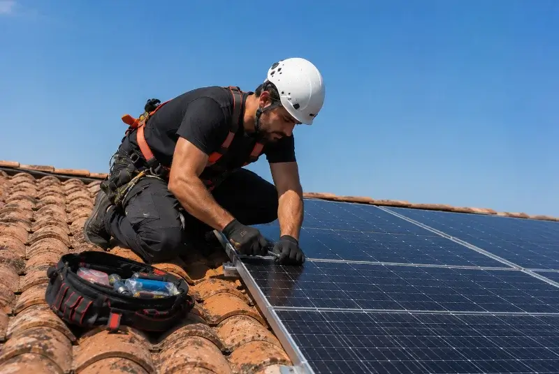 Maintenance et monitoring de panneaux solaires à Nancy-sur-Cluses
